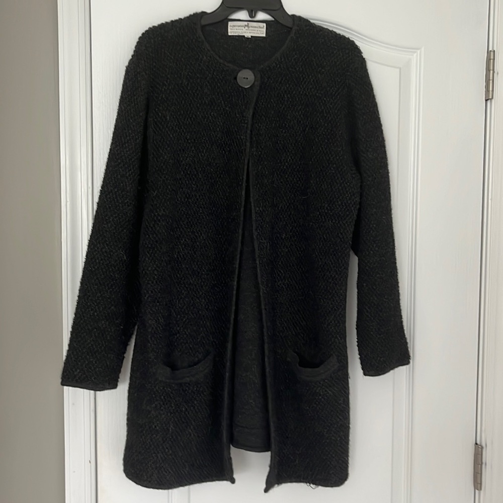 100% Alpaca Knit Handmade Jacket